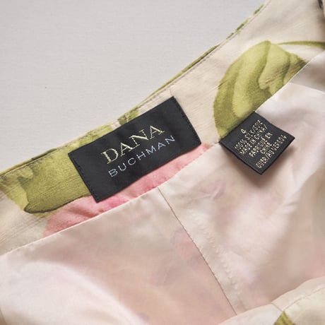 ”DANA BUCHMAN" floral silk pants