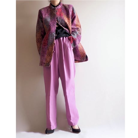 vintage abstract tapestry jacket