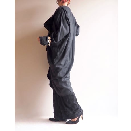 vintage ruffle design midi dress