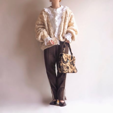 70s〜 floral tapestry bag