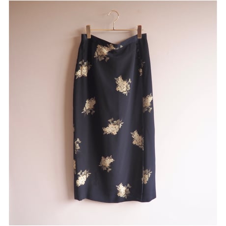 "Talbots" lilac print maxi skirt