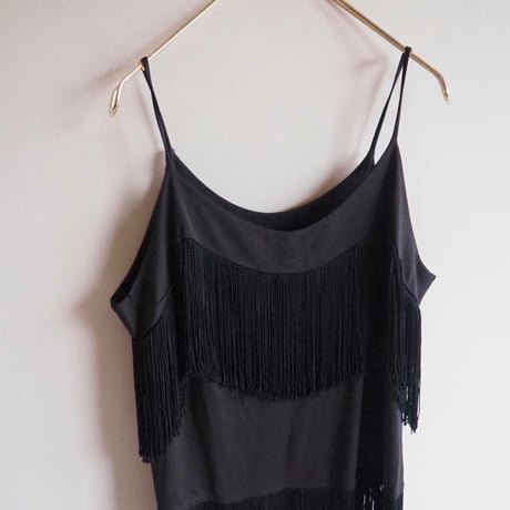 70s "Blanche by Ralph Montenero" fringe camisole