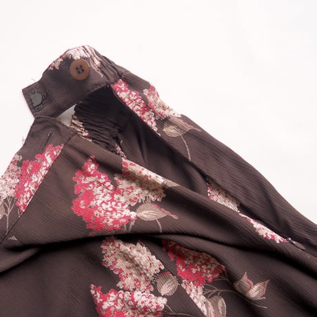 "Gianni Sport" lilac print blouse & maxi skirt set