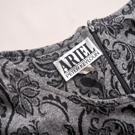 "PETER KEYLOUN" paisley knit jumpsuits