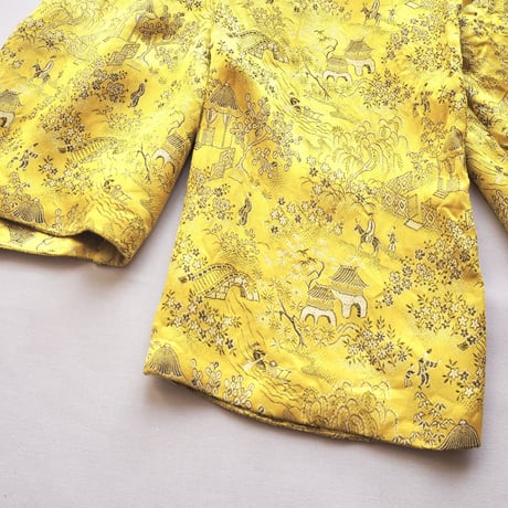 70s chinese brocade coat