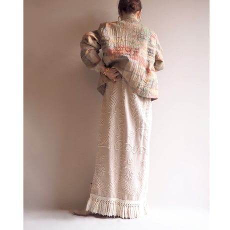 "ORVIS" textured tapestry jacket
