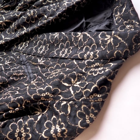 80〜90s lace tailored jacket
