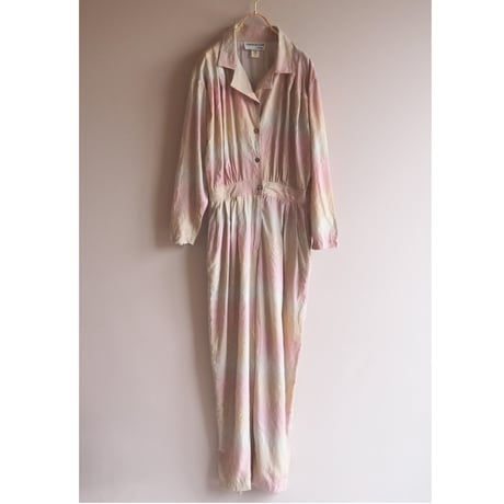 made in USA textured jumpsuits