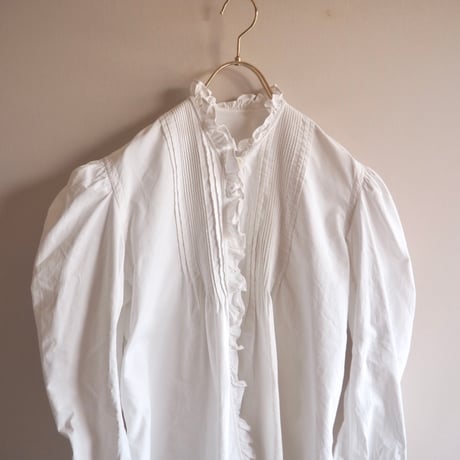 1900s〜 edwardian ruffle lace night blouse