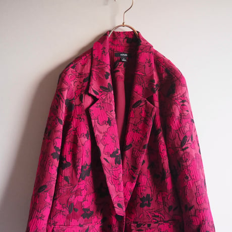"ALFANI" floral tapestry jacket