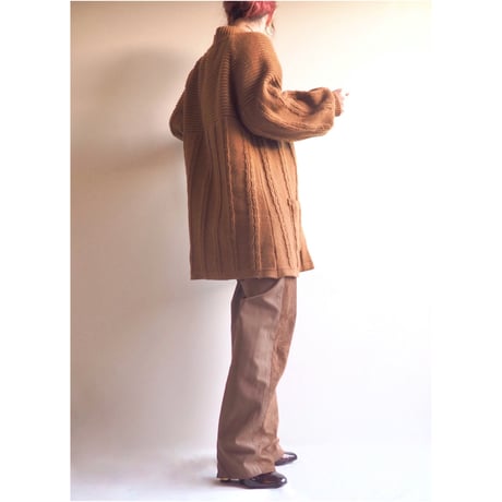 80〜90s balloon sleeve design cardigan