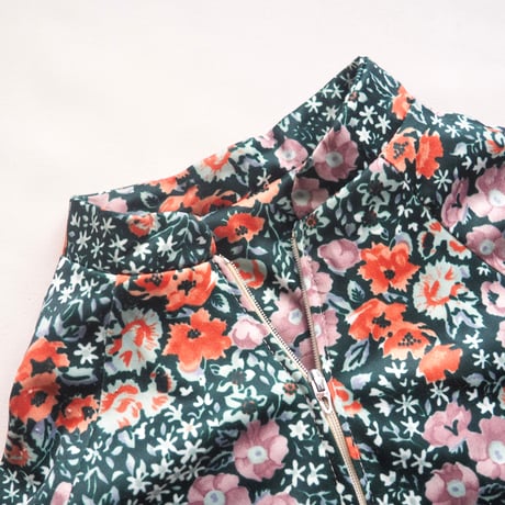 70s floral house maxi dress