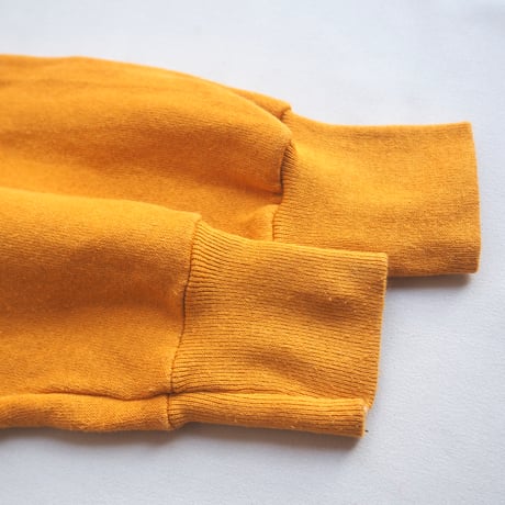 80s mickey print sweat  (mustard)