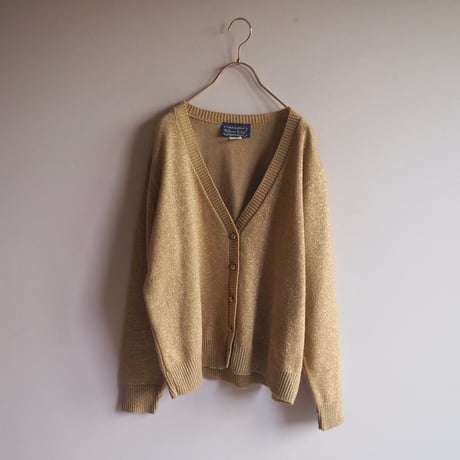 "Willow Ridge" metallic knit cardigan