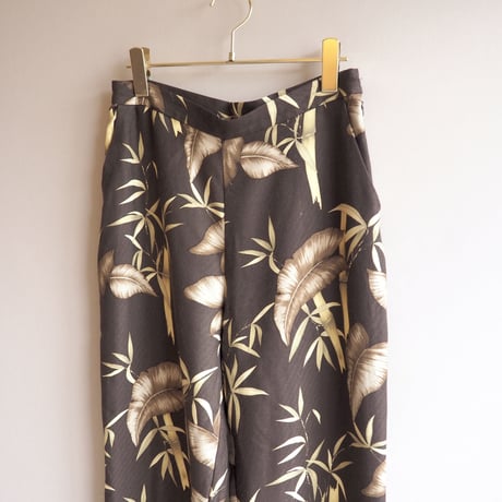 ”Tommy Bahama" botanical silk × wool pants