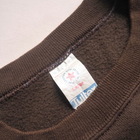 80s "TULTEX" embroidered logo sweat