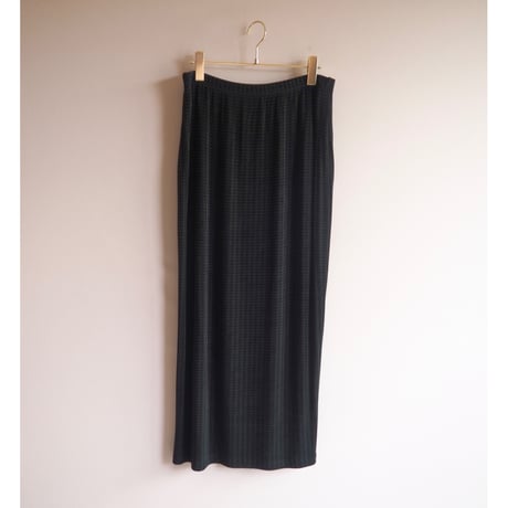 "CHICO'S DESIGN" textured blouse & maxi skirt set