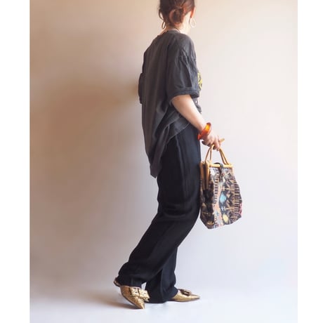 "R&M Richards" black easy pants