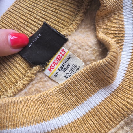 60〜70s "KODEL" plain sweat