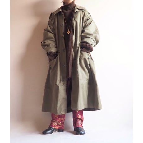 60s Norwegian Army long coat