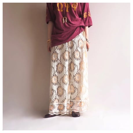 vintage レースパンツ セール】【3色展開】ヴィンテージレースパンツ（その他パンツ