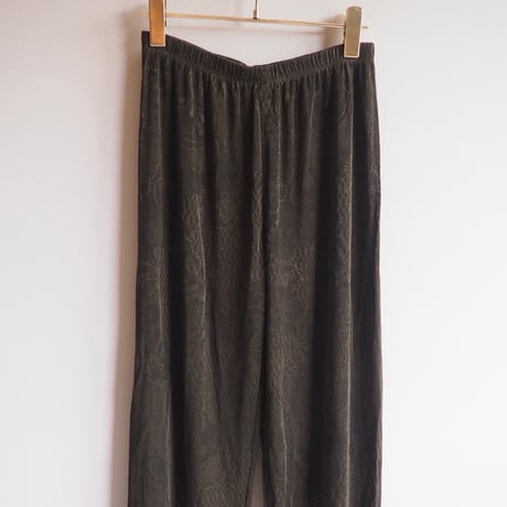 "CHICO'S" botanical textured easy pants