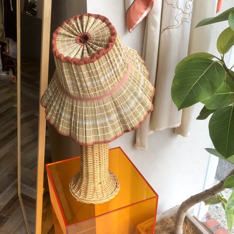 60〜70s foldable straw hat