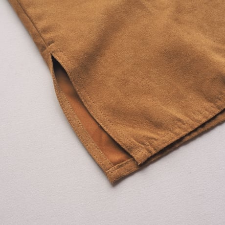 "White Stag"  brown faux suède shirts