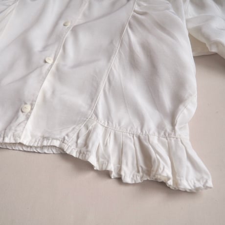 80〜90s lace collar design blouse