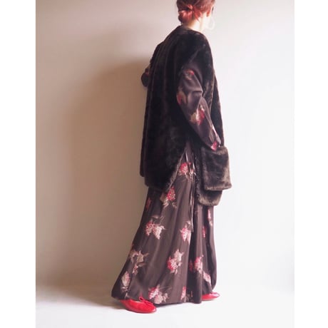 "Gianni Sport" lilac print blouse & maxi skirt set