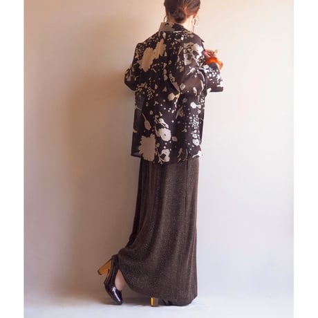 "Byer too! California" elastic glitter sleeveless maxi dress