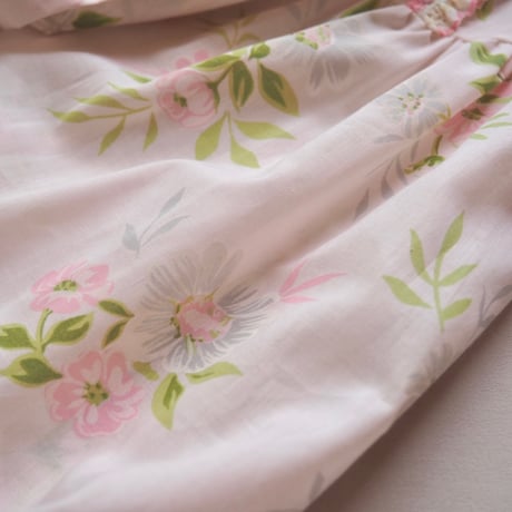 70〜80s "Nocturne" floral night gown