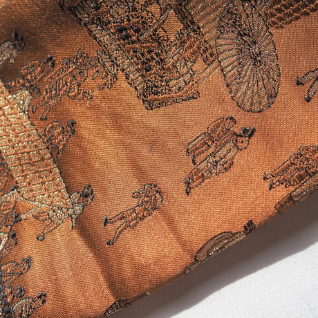"chico's" copper brocade jacket
