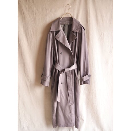 "London fog" oversized maxi trench coat