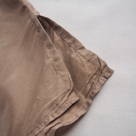 "Diana MARCO" oversized ruffle silk blouse