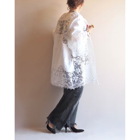 original remake vintage lace robe
