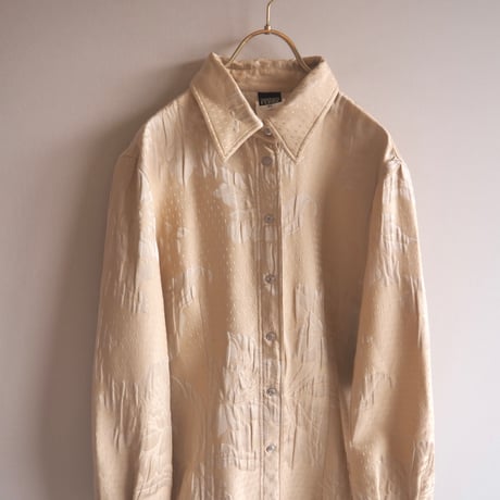 "GIANFRANCO FERRE" floral textured jacket