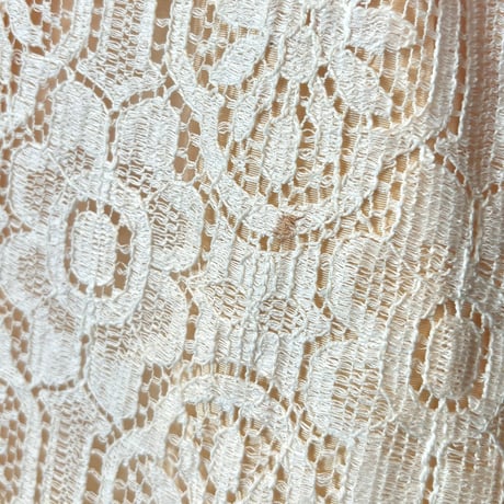 60〜70s lace house coat