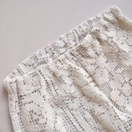 original remake patchwork lace pants (B)