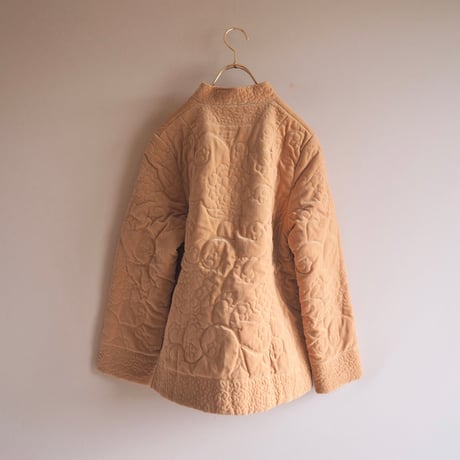 vintage floral quilted jacket