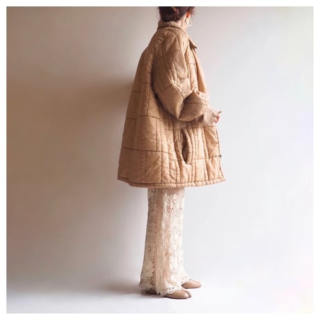 90s "BLAIR" quilted oversized jacket