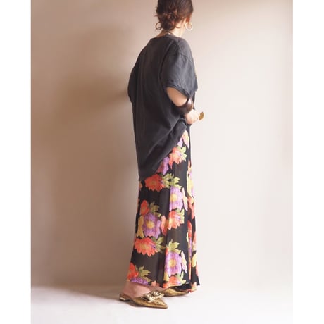 "SALA ARIZONA" floral reversible skirt