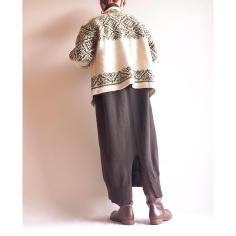 ”Nordstrikk" Light Grey nordic cardigan