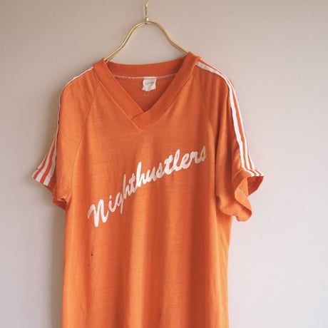 80s "GULF COAST Sportswear" numbering junk t-shirts