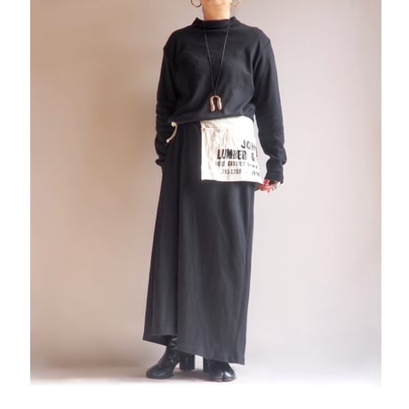 "Coldwater Creek" mock neck maxi dress
