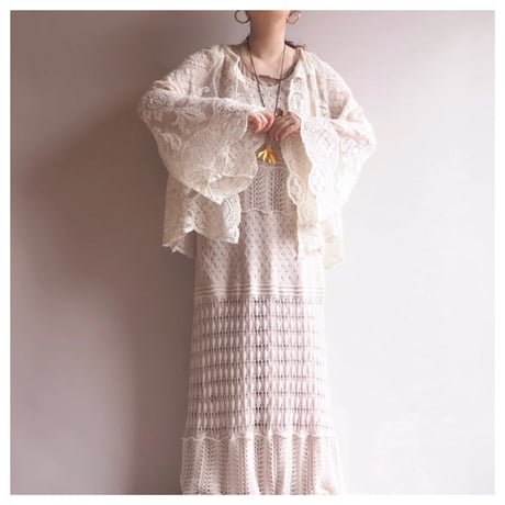 original remake filet lace jacket