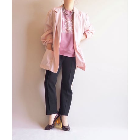 "Sag Harbor" pastel pink tailored jacket
