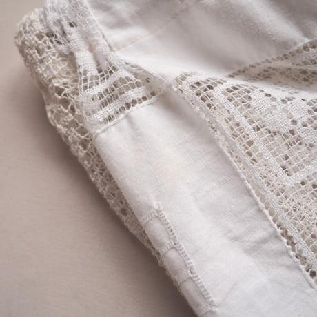 original remake patchwork lace pants