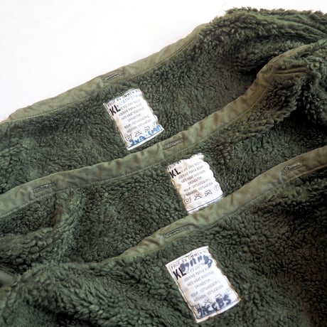 90's Dutch Army boa liner jacket