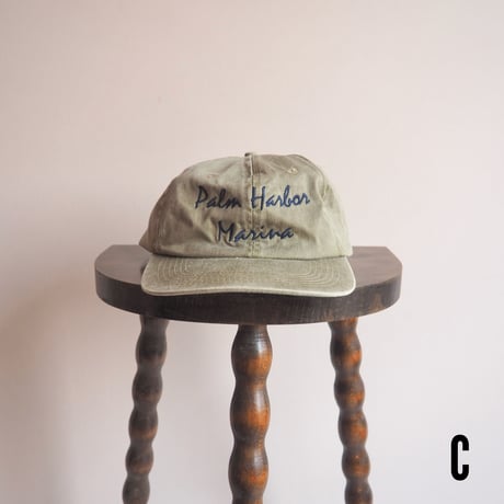 80〜90s embroidered logo cap